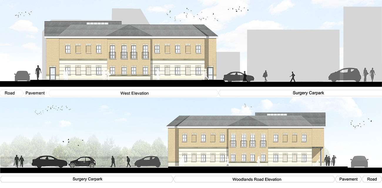 Wickford surgery elevations